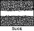 Slice gobo pattern